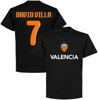 Valencia David Villa 7 Team T-Shirt