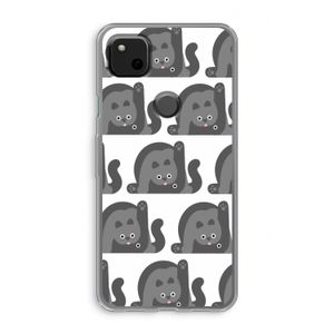 Cats: Google Pixel 4a Transparant Hoesje