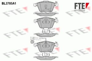 Remblokken set BL2785A1