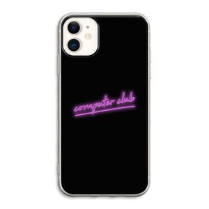 Vice Black: iPhone 11 Transparant Hoesje