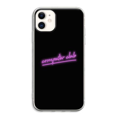 Vice Black: iPhone 11 Transparant Hoesje