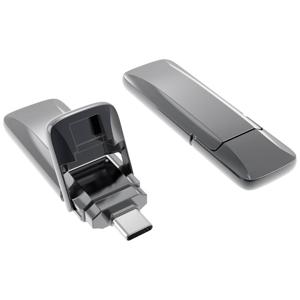 Xlyne 7610000 USB-stick 1 TB Grijs 7610000 USB-C USB 3.2 (Gen 2)