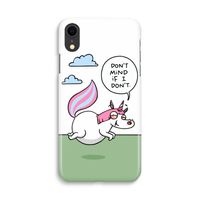 Unicorn: iPhone XR Volledig Geprint Hoesje Unicorn: iPhone XR Volledig Geprint Hoesje