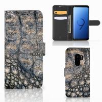 Samsung Galaxy S9 Plus | Telefoonhoesje | Met pasjeshouder | Krokodillenprint