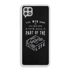 Life: Samsung Galaxy A22 4G Transparant Hoesje