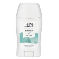 Therme Sensitive 24H Stick Anti-Transparant 50Gram Therme Sensitive 24H Stick Anti-Transparant 50Gram
