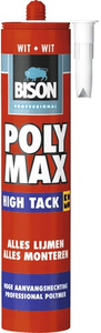 bison poly max high tack wit koker 425 gram