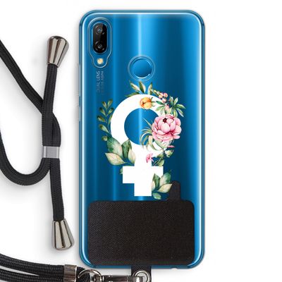 Venus: Huawei P20 Lite Transparant Hoesje met koord