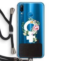 Venus: Huawei P20 Lite Transparant Hoesje met koord