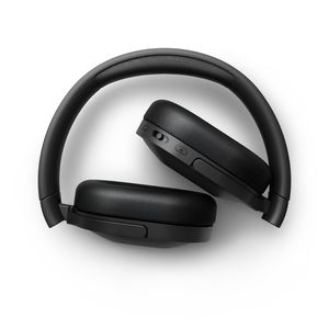 Philips 6500 series TAH6506BK/00 hoofdtelefoon/headset Bedraad en draadloos Hoofdband Muziek USB Type-C Bluetooth Zwart