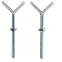 HAUCk-bevestiging Y voor trapleuning met ronde of specifieke vorm