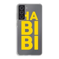 Habibi Majorelle : Samsung Galaxy S21 FE Transparant Hoesje