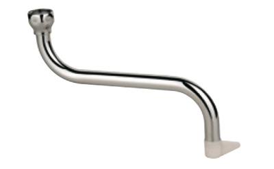 Kirchhoff S-vormige buisuitloop, chroom, 1/2" x 160 mm - 98957118