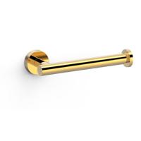 Tres Max toiletrol houder rond 24k Goud glans