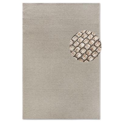 Wollen Vloerkleed Charles - Beige maat: 290x200cm - materiaal: Polyester - Dekbed-Discounter.nl