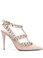 Valentino Garavani escarpins Rockstud à bout pointu 110 mm - Rose