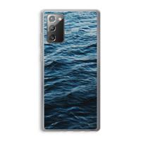 Oceaan: Samsung Galaxy Note 20 / Note 20 5G Transparant Hoesje