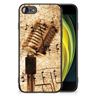 iPhone SE 2022 | SE 2020 | 7/8 Silicone Back Case Bladmuziek