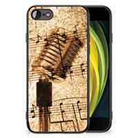 iPhone SE 2022 | SE 2020 | 7/8 Silicone Back Case Bladmuziek