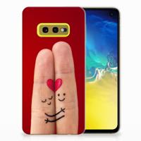 Samsung Galaxy S10e | Sillicone Back Cover | Liefde - Origineel Romantisch Cadeau