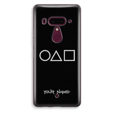 Squid Game: HTC U12+ Transparant Hoesje