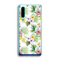 Gele kuif: Huawei P30 Transparant Hoesje Gele kuif: Huawei P30 Transparant Hoesje