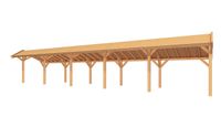 YARD Outdoor SUBLIME Kapschuur - 1500x250 cm Douglashout- Kapschuurdak- - YARD Outdoor
