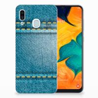 Samsung Galaxy A30 | Sillicone Back Cover | Jeans