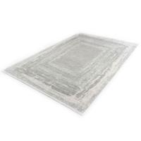 Viscose Vloerkleed - Vintage - Trasor - Grijs - 160 x 230 cm