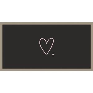 MD Entree - Deurmat - Schoonloopmat - Vision - Love Dot - 40 x 80 cm