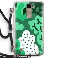 Bushes: LG K10 (2016) Transparant Hoesje met koord