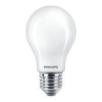 Philips - MASTER LEDbulb E27 Peer Mat 3.4W 470lm - 922 Zeer Warm Wit | Beste Kleurweergave - Dimbaar - Vervangt 40W