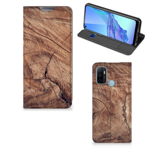 OPPO A53 | A53s Book Wallet Case Tree Trunk