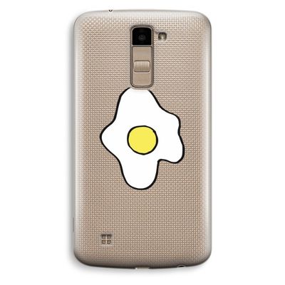 Spiegelei: LG K10 (2016) Transparant Hoesje