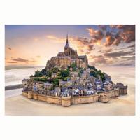 Clementoni legpuzzel mont saint-michel, 1500st.