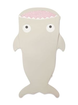 Baby Bites nid d'ange Shark en coton - Tons neutres