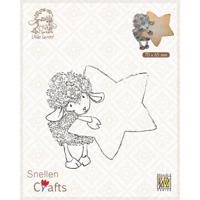 Nellie's Choice • little lammy clear stamp lammy with star