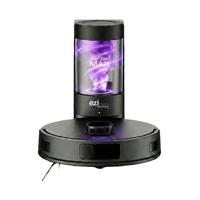 EZICLEAN AirFlow MAX Robotstofzuiger en -dweil - Connected LiDAR met Leegstation - 15.000 Pa - 2 L - 160 min - Zwart