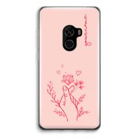 Giving Flowers: Xiaomi Mi Mix 2 Transparant Hoesje