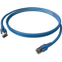 EasyLan FlexBoot Patchkabel Kat.6A, S/FTP, blauw, 0,5 m