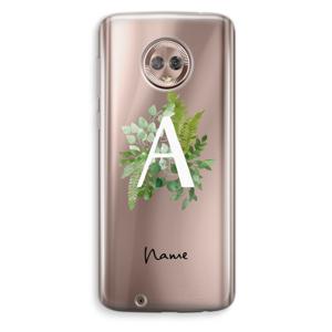 Green Brush: Motorola Moto G6 Transparant Hoesje