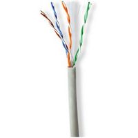 Netwerk Kabel Rol | CAT6 | Stranded | U/UTP | CCA | 305.0 m | Binnenshuis | Rond | PVC | Grijs | Tre