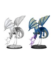 Diverse Dungeons and Dragons: Nolzur's Marvelous Miniatures - Young Blue Dragon tabletop spel