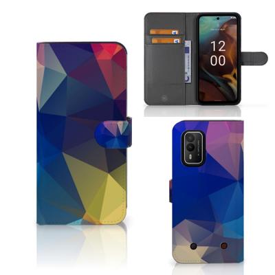 Nokia XR21 | Book Case | Polygon Dark