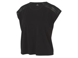 CRIVIT Dames sportshirt (Zwart, XS (32/34))