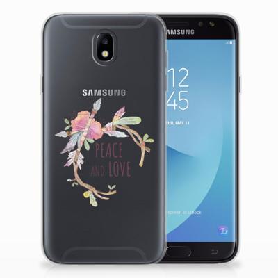 Samsung Galaxy J7 2017 | J7 Pro Telefoonhoesje met Naam Boho Text Samsung Galaxy J7 2017 | J7 Pro Telefoonhoesje met Naam Boho Text
