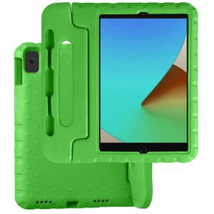 Basey iPad 10.2 2020 Kinderhoesje Foam Case Hoesje Cover Hoes -Groen