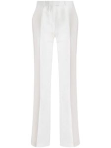 ETRO pantalon droit à taille haute - Blanc