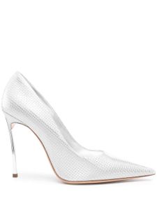 Casadei escarpins Superblade Diadema 100 mm - Argent