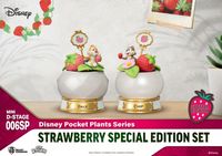 Disney Mini Diorama Stage Statues Pocket Plants Series Strawberry Special Edition Set 12 cm - thumbnail